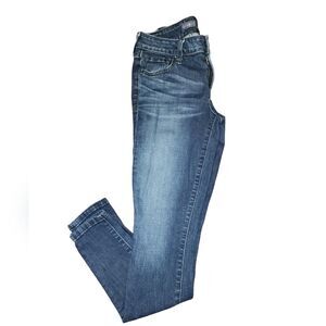 Jacob Davis Dark Wash Low Rise Skinny Jeans Women's Size 26‎